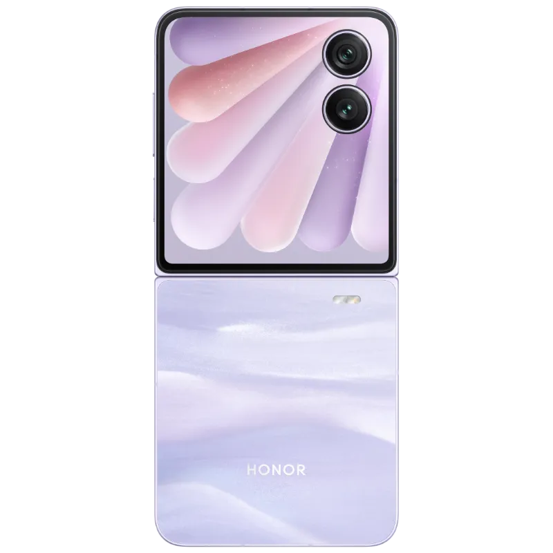 هاتف honor magic v flip 2 باللون البنفسجي