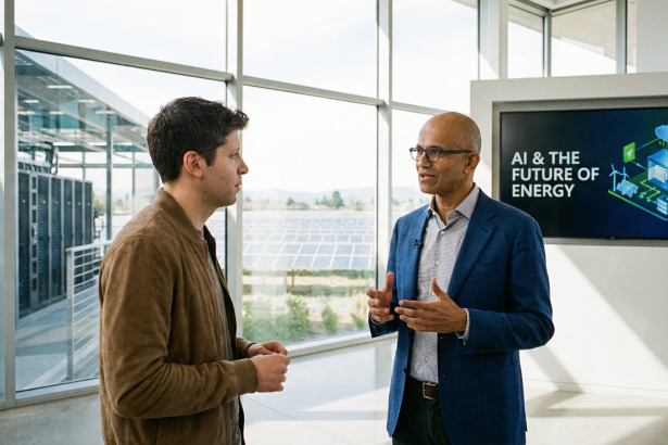 ساتيا ناديلا يناقش مستقبل الذكاء الاصطناعي والطاقة